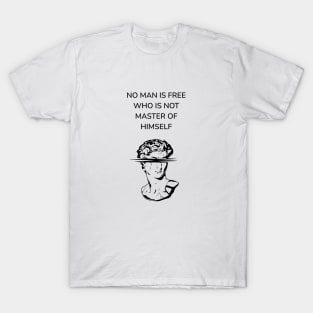 Stoic Philosophy Quote T-Shirt